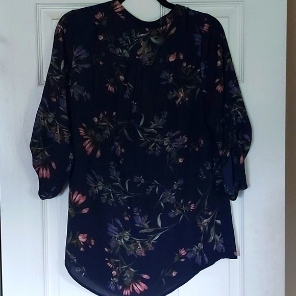 Navy blue blouse - Picture 3 of 3